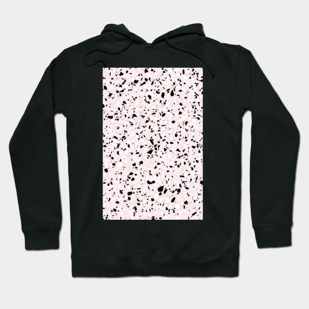 Speckle Party Blush Pink Hoodie by fivemmPaper